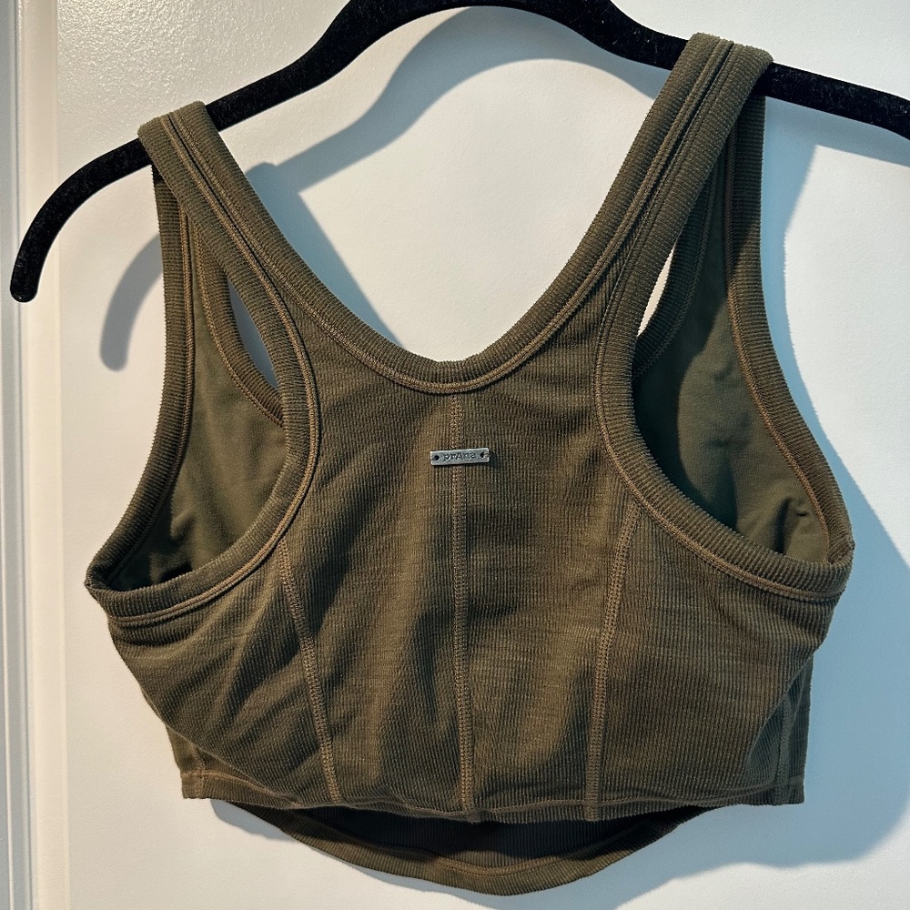 Prana Becksa Bralette - Olive Green - XS